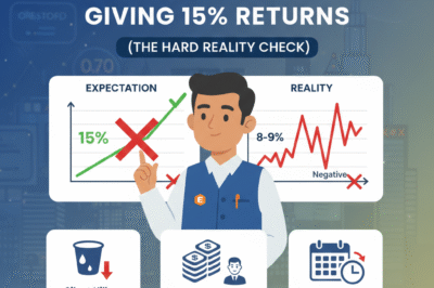 Why Your SIP is Not Giving 15% Returns: The Hard Reality of Mutual Fund Investing